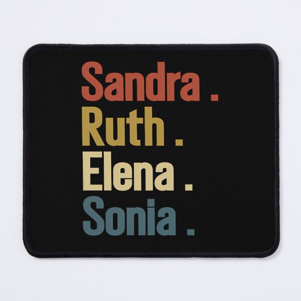 Item preview, Color Stacked Names Typography designed and sold by pixelandmerch.