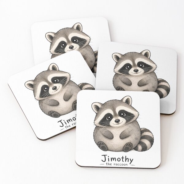Item preview, Jimothy the raccoon designed and sold by YannisZART.