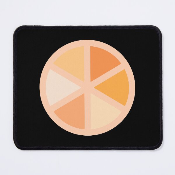 Item preview, AnyCheese Minimalist Cheese Wheel Slices Icon designed and sold by chinbza.