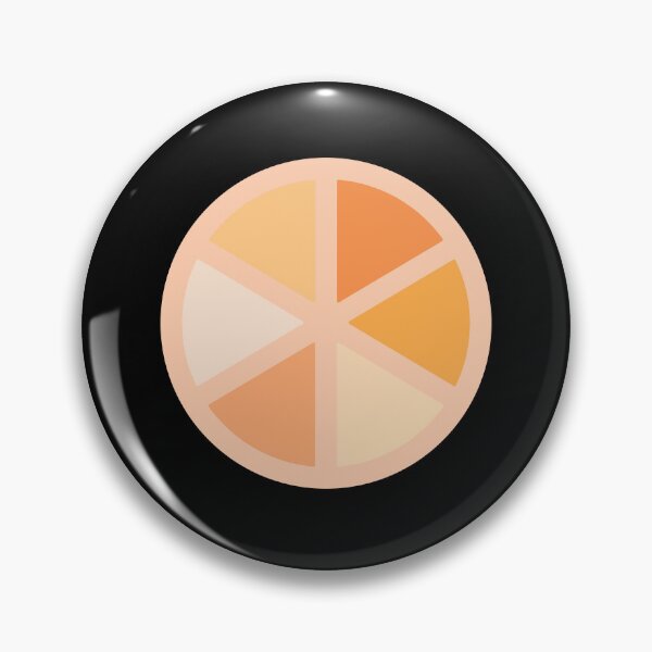 Item preview, AnyCheese Minimalist Cheese Wheel Slices Icon designed and sold by chinbza.