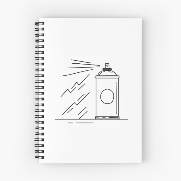 Item preview, A spray paint can placed near a graffiti covered wall designed and sold by rasagamastore.