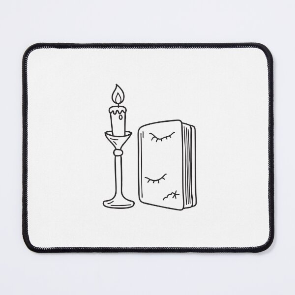 Item preview, A tall candle stand positioned beside a novel designed and sold by rasagamastore.