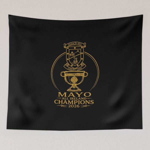 Item preview, Mayo All-Ireland Champions 2026 Gold designed and sold by AlejandroRay.