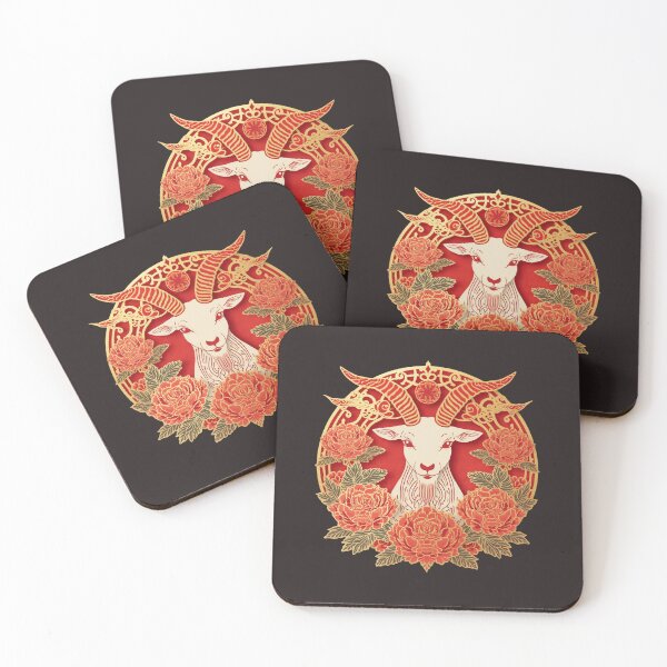 Item preview, Fire Goat 2027 Chinese Zodiac Year of the Goat  designed and sold by Lucky 777.