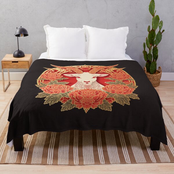 Item preview, Fire Goat 2027 Chinese Zodiac Year of the Goat designed and sold by Lucky 777.