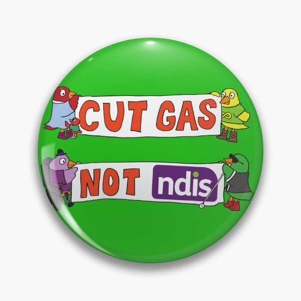 Item preview, Cut Gas Not NDIS designed and sold by InkRain.