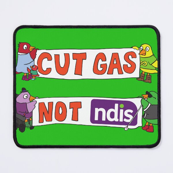 Item preview, Cut Gas Not NDIS designed and sold by InkRain.