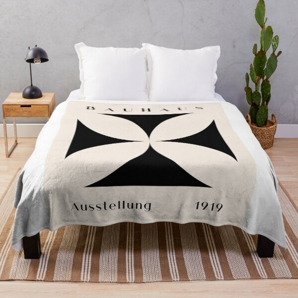 Item preview, Minimalist Bauhaus Exhibition Poster 1919 Geometric Wall Art designed and sold by mouresssele.