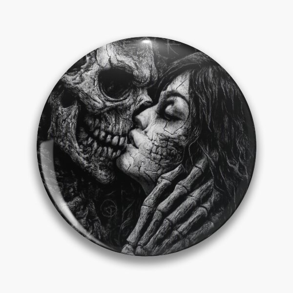 Item preview, Until Death Gothic Demon Love Shirt designed and sold by WearTheVibe Store.