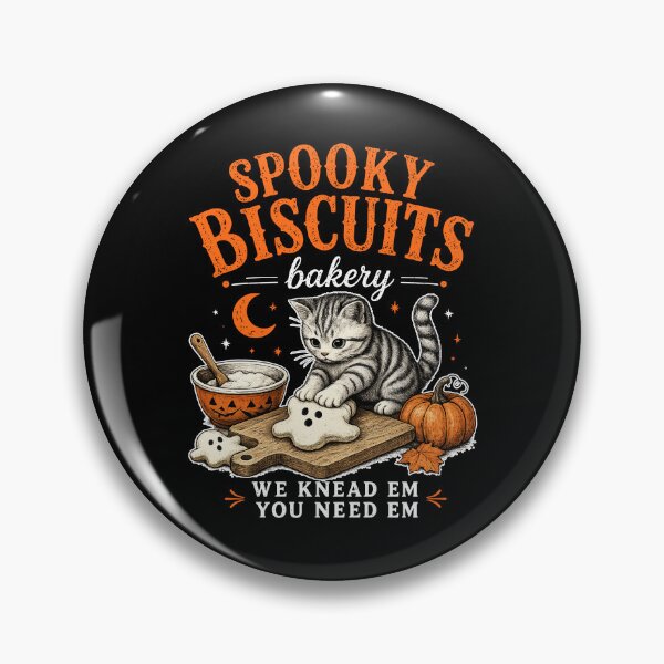 Item preview, Spooky Biscuits Bakery We Knead Em You Need Em, designed and sold by Muslims_place.