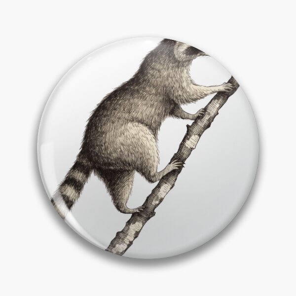 Item preview, Jimothy Viral Raccoon, Funny Trash Panda Wildlife, Retro Animal Lover designed and sold by Charonde.