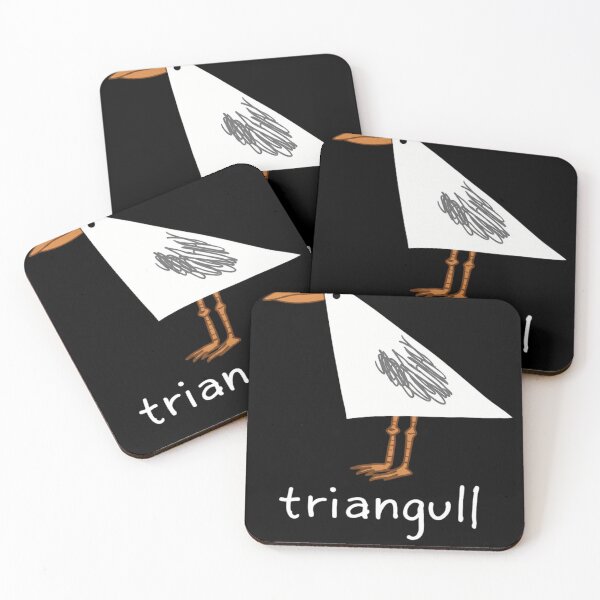 Item preview, Triangull Funny Triangle Seagull Pun Silly Bird designed and sold by haitrieuic96.