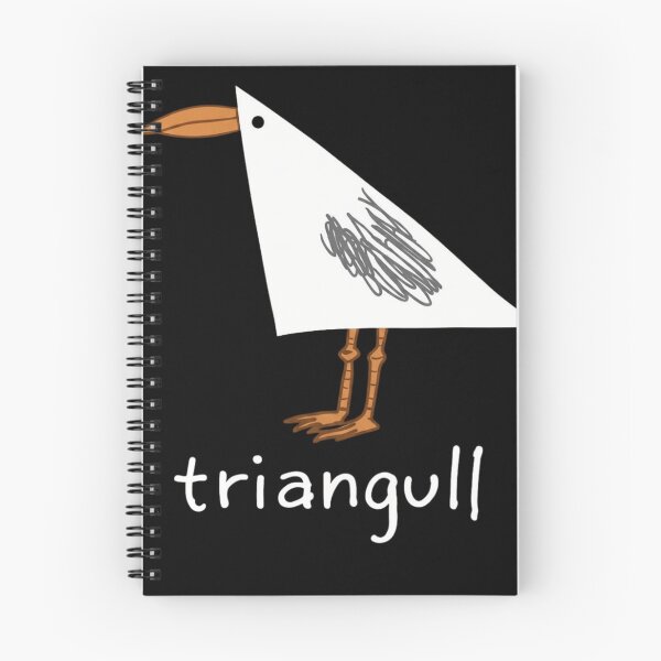 Item preview, Triangull Funny Triangle Seagull Pun Silly Bird designed and sold by haitrieuic96.