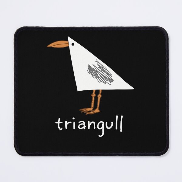 Item preview, Triangull Funny Triangle Seagull Pun Silly Bird designed and sold by haitrieuic96.