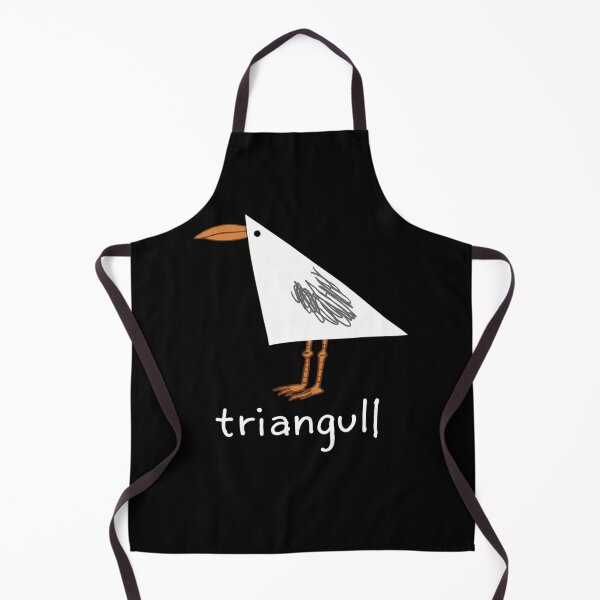 Item preview, Triangull Funny Triangle Seagull Pun Silly Bird designed and sold by haitrieuic96.