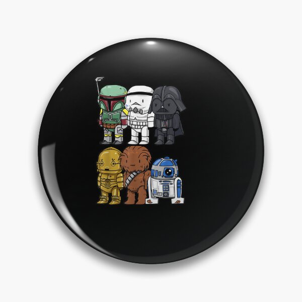 Item preview,  Boba Trooper Vader Chewie Chibi Graphic designed and sold by bowenugztre.
