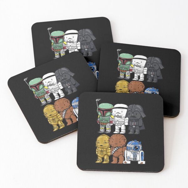Item preview,  Boba Trooper Vader Chewie Chibi Graphic designed and sold by bowenugztre.