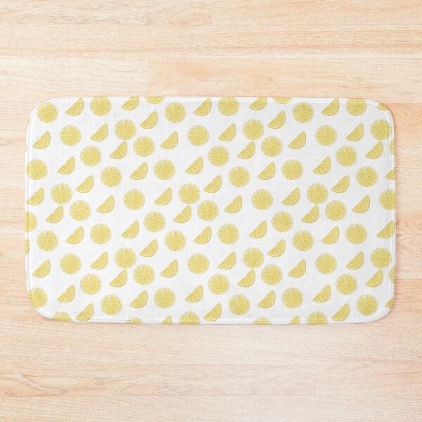 Item preview, Minimalist Pure Watercolor Lemon Slices and Wedges White Pattern designed and sold by svitlaarty.