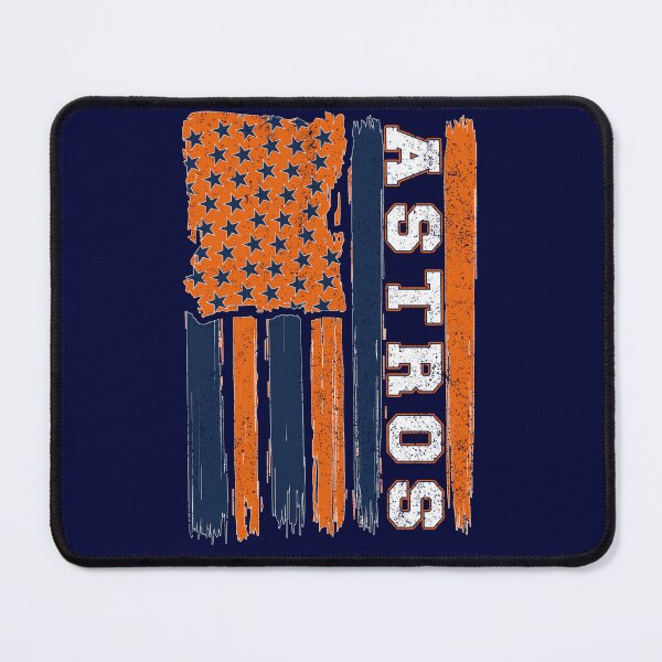 Item preview, Vintage Astros Distressed US Flag Orange Retro Sports Fan Team Spirit designed and sold by RockTheFeal.