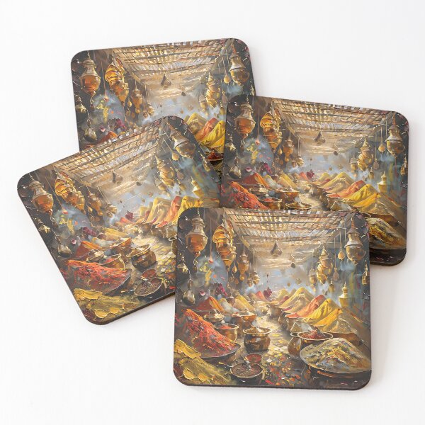 Item preview, Saffron & Cinnamon Market designed and sold by ONYX Pixee.
