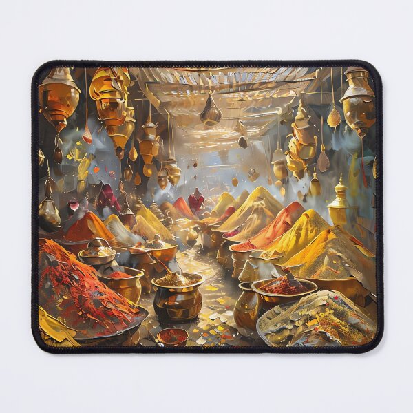 Item preview, Saffron & Cinnamon Market designed and sold by ONYX Pixee.
