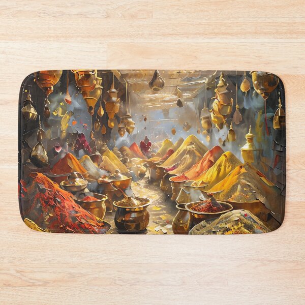 Item preview, Saffron & Cinnamon Market designed and sold by ONYX Pixee.