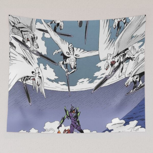 Item preview, Apocalyptic Mecha Psychological Anime Art of Evangelion (1995) designed and sold by JuroTopic.