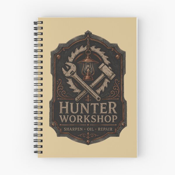 Item preview, Hunter Workshop Maintenance Plaque designed and sold by agearb.