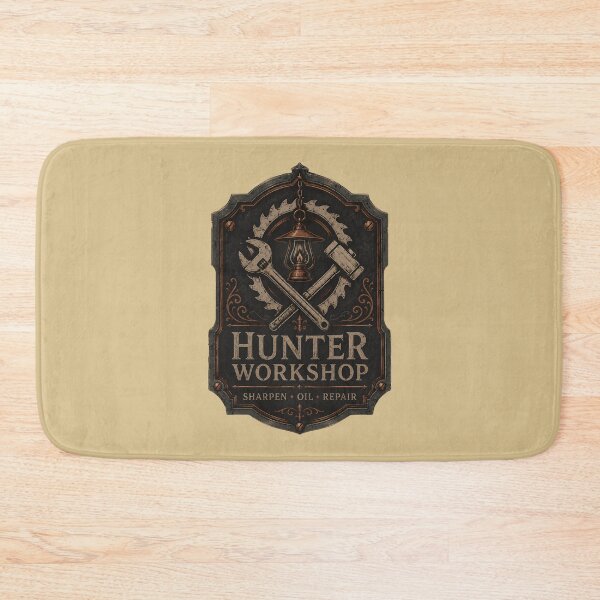 Item preview, Hunter Workshop Maintenance Plaque designed and sold by agearb.