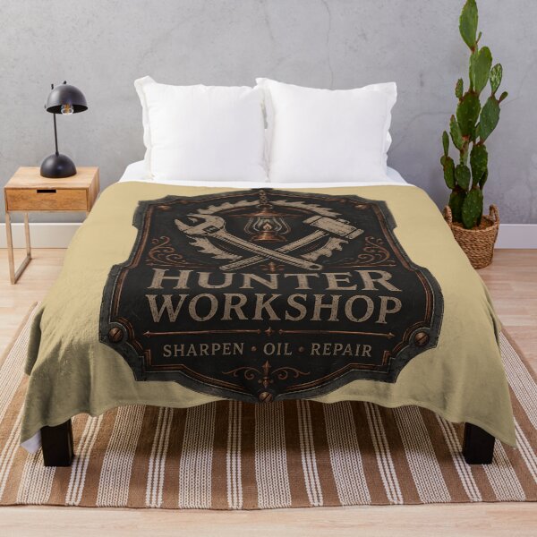 Item preview, Hunter Workshop Maintenance Plaque designed and sold by agearb.