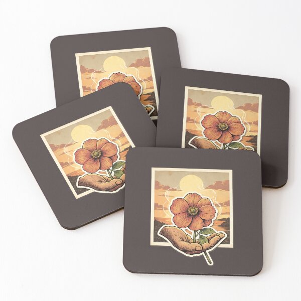 Item preview, Vintage Botanical Flower in Caring Hands designed and sold by Hari Arts.