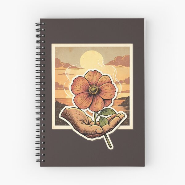 Item preview, Vintage Botanical Flower in Caring Hands designed and sold by Hari Arts.