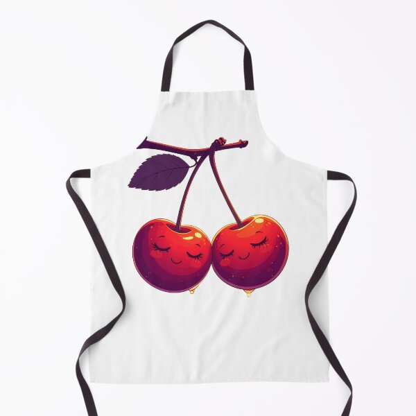 Item preview, Cute cherry couple kawaii fruit tee adorable food pun shirt gift for fruit lovers and foodies designed and sold by icemanphotos.