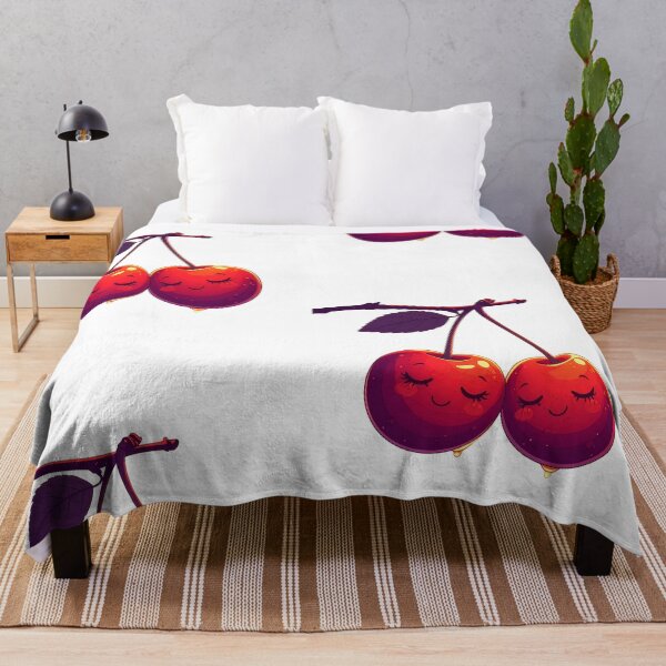 Item preview, Cute cherry couple kawaii fruit tee adorable food pun shirt gift for fruit lovers and foodies designed and sold by icemanphotos.