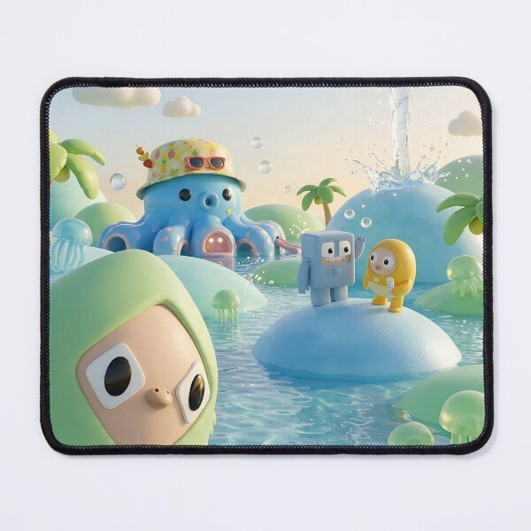 Item preview, Cute Kawaii Island Friends | Dreamy Pastel Fantasy Adventure designed and sold by BluePeace Studio.
