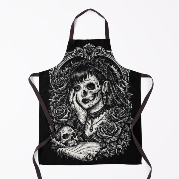 Item preview, Beauty In Decay Gothic Skull Rose designed and sold by WearTheVibe Store.