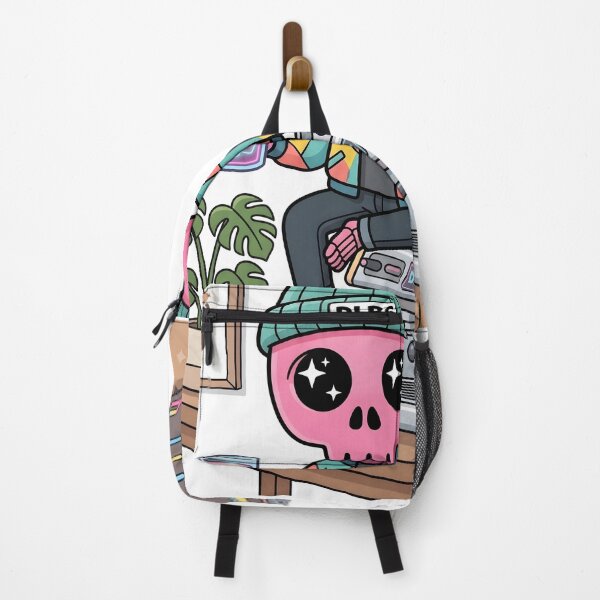 Item preview, Pink Skull - Iced Coffee Break - By DLBG designed and sold by DLBG-STORE.