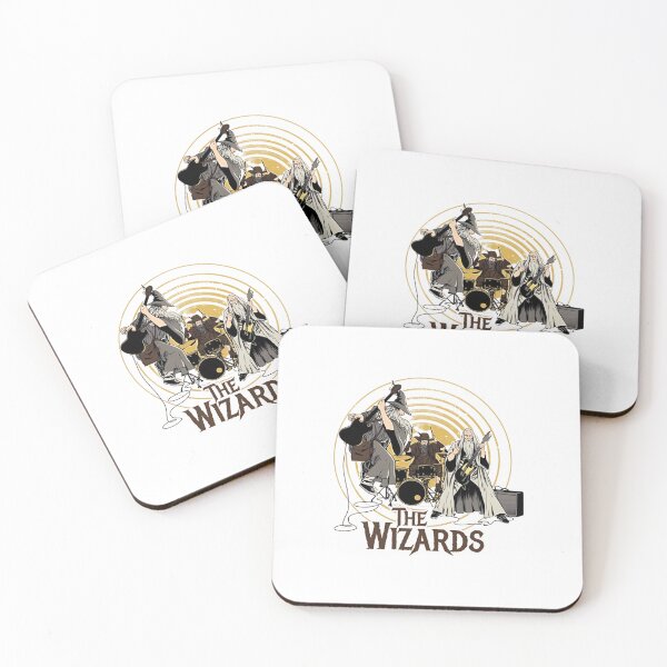 Item preview, The Wizards Rock Band Gandalf Saruman Radagast Lord of the Rings designed and sold by cubomtumeshop.