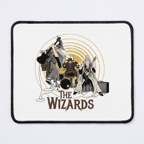 Item preview, The Wizards Rock Band Gandalf Saruman Radagast Lord of the Rings designed and sold by cubomtumeshop.