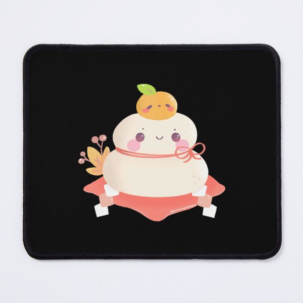 Item preview, Kagami Mochi Cute Kawaii Ghost Japanese New Year Art designed and sold by missrainartshop.