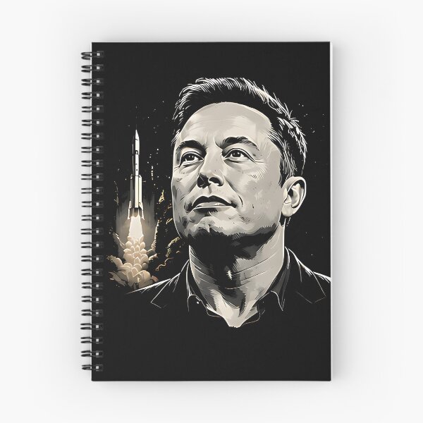 Item preview, Elon Musk Space Vision Portrait T-Shirt designed and sold by DealNest.