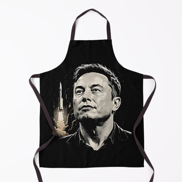 Item preview, Elon Musk Space Vision Portrait T-Shirt designed and sold by DealNest.