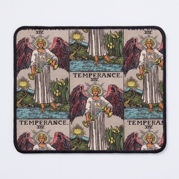 Item preview, Vintage Seamless - Temperance Tarot Card Pattern designed and sold by energyoflove333.