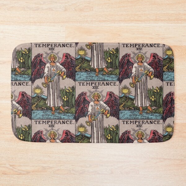 Item preview,  Vintage Seamless - Temperance Tarot Card Pattern  designed and sold by energyoflove333.