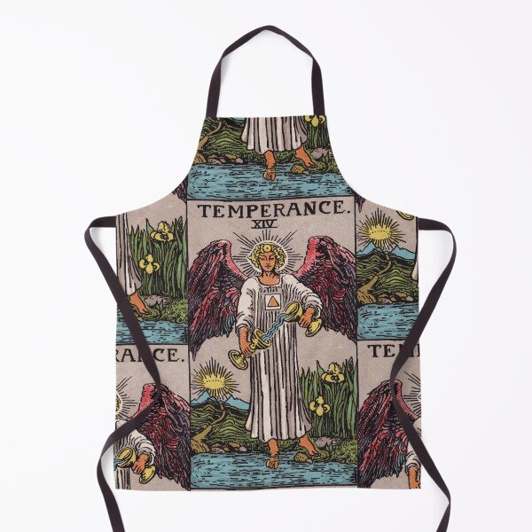 Item preview, Vintage Seamless - Temperance Tarot Card Pattern designed and sold by energyoflove333.