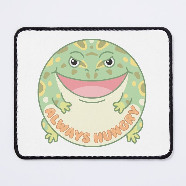 Item preview, Always Hungry Kawaii Pacman Frog Cute Amphibian designed and sold by Arc2020.