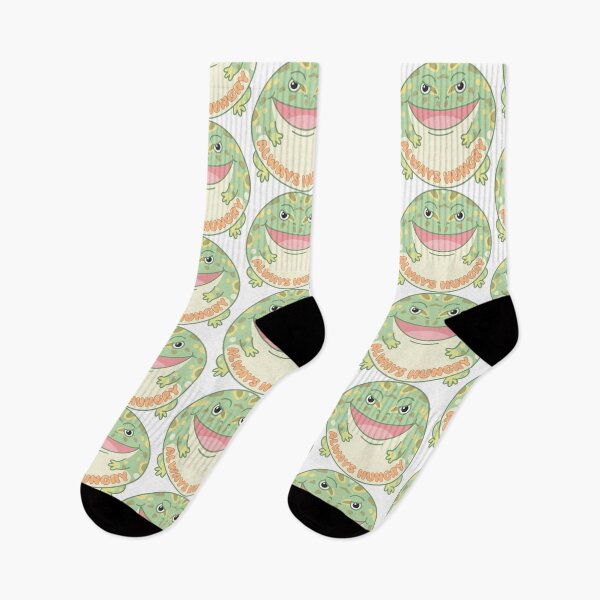 Item preview, Always Hungry Kawaii Pacman Frog Cute Amphibian designed and sold by Arc2020.
