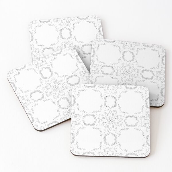 Item preview, Mandala Pattern, black and white designed and sold by By The Moon.