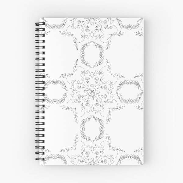 Item preview, Mandala Pattern, black and white designed and sold by By The Moon.