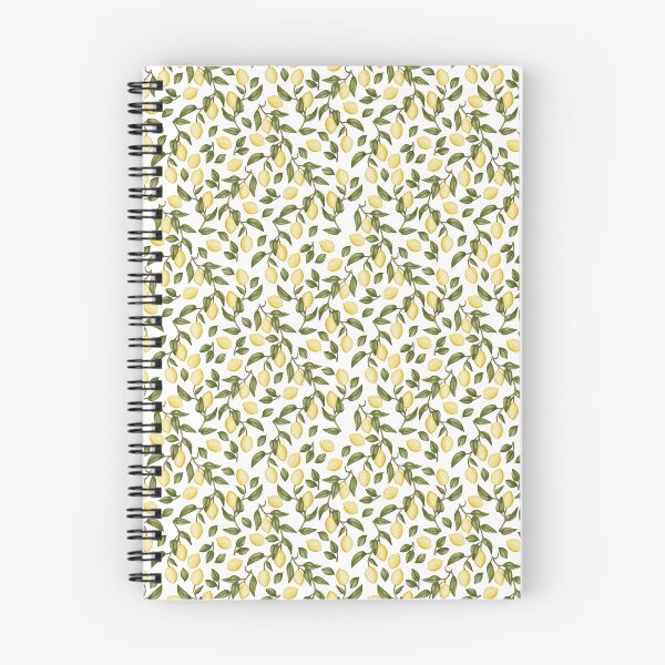 Item preview, Botanical Watercolor Lemons and Olive Green Leaves White Pattern designed and sold by svitlaarty.